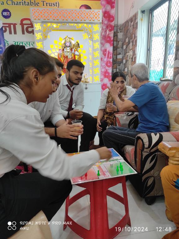 IIBM Patna and CED Patna Organise Heartwarming Event at Aashraya Old Age Home